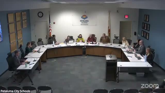 Votes at a glance: Petaluma City Schools (meeting actions)