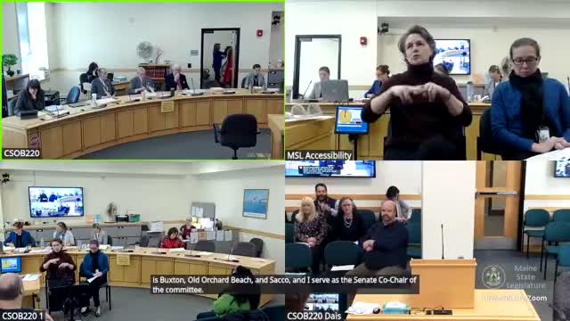 Maine committee hears broad support, amendment requests for ASL-interpreter licensure bill