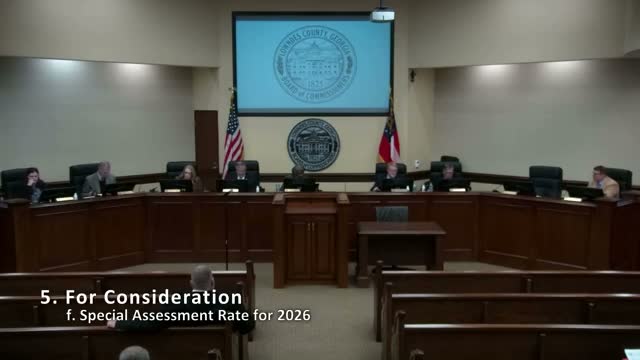 Lowndes County commissioners approve Spring Creek water project, pump repair, right-of-way purchase and set 2026 assessment rate