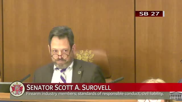 Committee advances substitute allowing suits against firearm industry members who create a 'public nuisance'