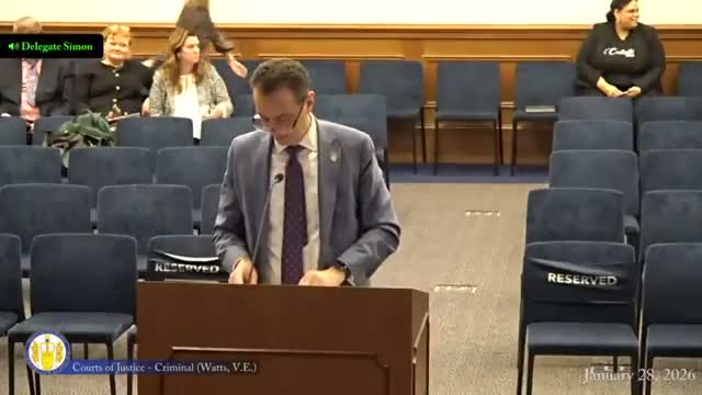 Subcommittee backs narrowing 'willful' failure‑to‑appear; felony exposure reduced to misdemeanor in many cases