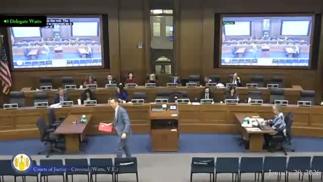 Committee favors giving judges discretion over secured bonds, amends technical language and reports bill (8–1)