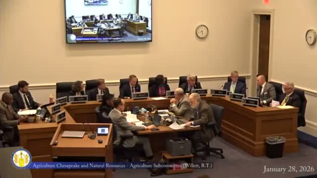 Subcommittee sends bill to appropriations after DWR outlines lost revenue from license exemptions