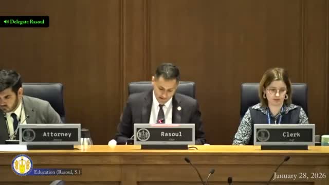 House Education Committee advances wide slate of education bills, hears remarks from new Secretary of Education