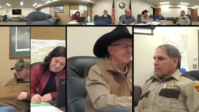 Commissioners debate operating weight scales and hiring a deputy amid budget constraints