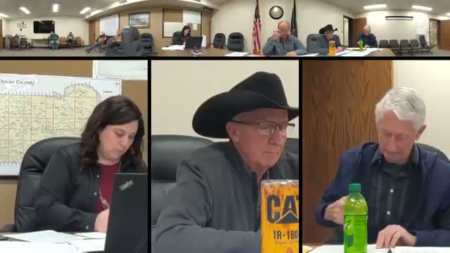 Oliver County renews scoria (gravel) agreement for another year at $400/load