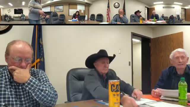 Oliver County adopts updated inclement-weather policy; board discusses holiday pay and comp time