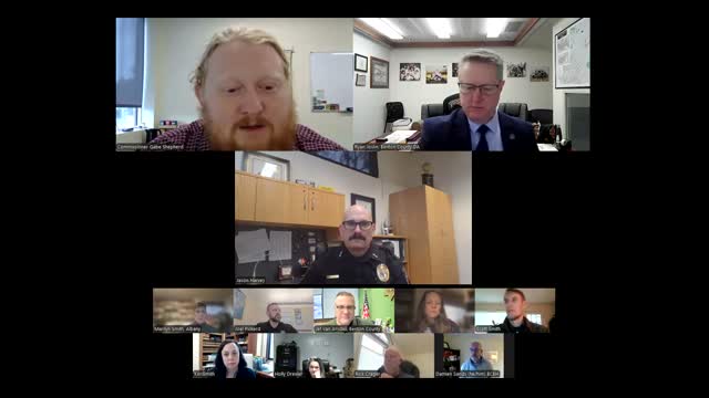 County seeks NIC technical assistance for correctional planning; officials to pursue federal meetings in Washington