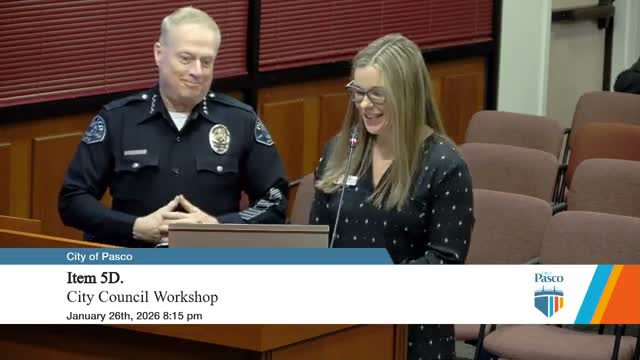 Pasco staff present two tentative 2026 labor agreements; fiscal impacts described