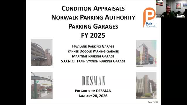 Norwalk Parking Authority authorizes staff to seek $1.225 million bond for garage repairs