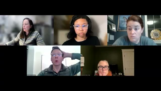 Developers present conceptual two‑lot subdivision at Fivewich Lane; commission asks for wetlands details