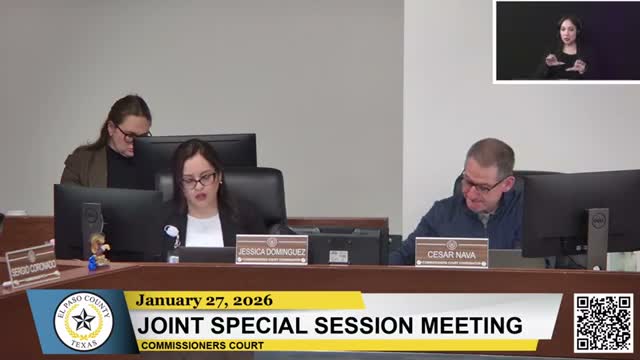 El Paso County hears ESD No. 2 briefing after preliminary ISO downgrade; commissioners request timeline and report