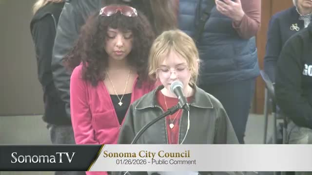 Students, advocates urge Sonoma City to back pride flag at Sonoma Valley High after removal by school board member