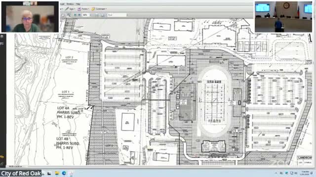 Neighbors press commission over traffic, screening and noise as Red Oak HS stadium plan advances with 'sound and visual' barrier condition