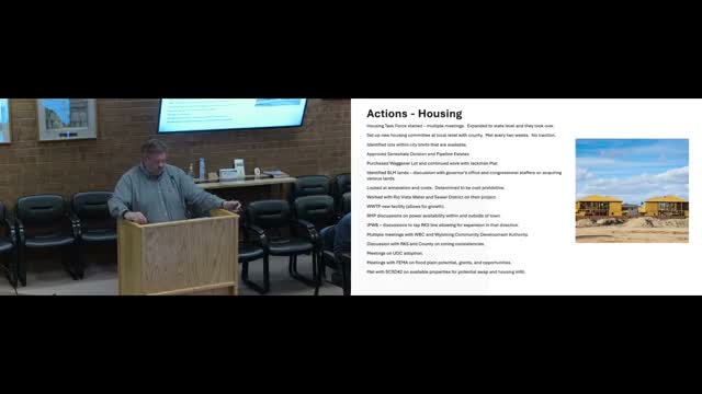 Green River staff outlines housing progress, annexation options and stalled task-force momentum