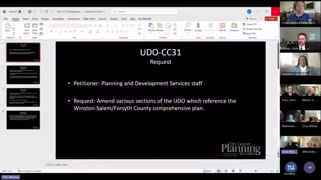 Forsyth County to consider updating UDO references to 'Forward 2045' at Jan. 29 hearing
