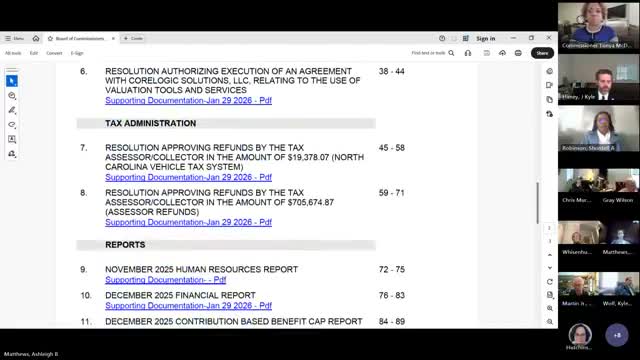 Forsyth County to consider agreement with CoreLogic to continue Marshall & Swift API for property valuations