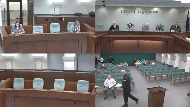 Lafayette City meeting: claims approved, permits granted for father–daughter dance and art-fair banner