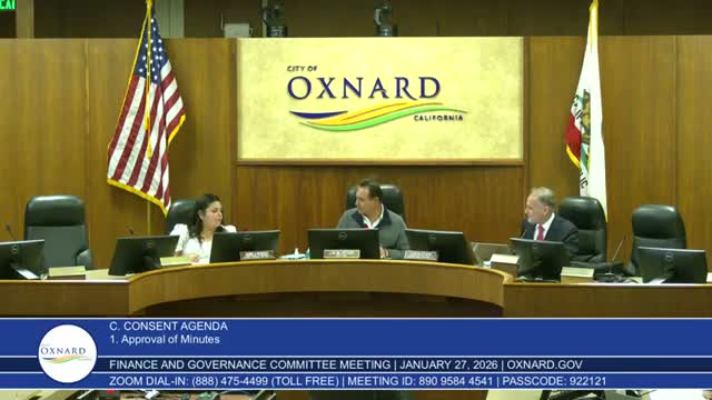 Votes at a glance: Finance & Governance Committee (Jan. 27, 2026)