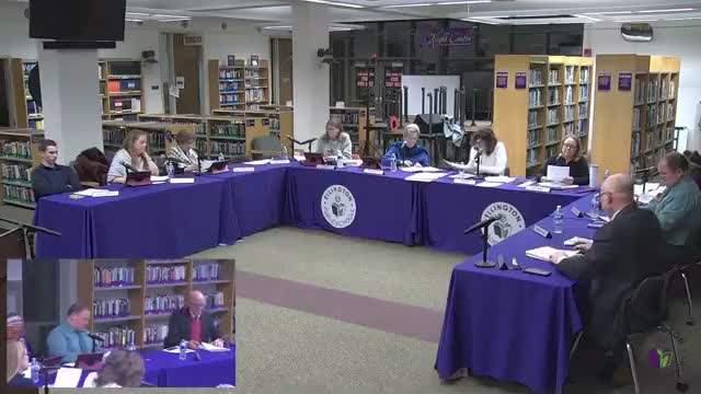 Ellington board adopts multiple policy revisions, accepts $12,009 EDU Innovate grant