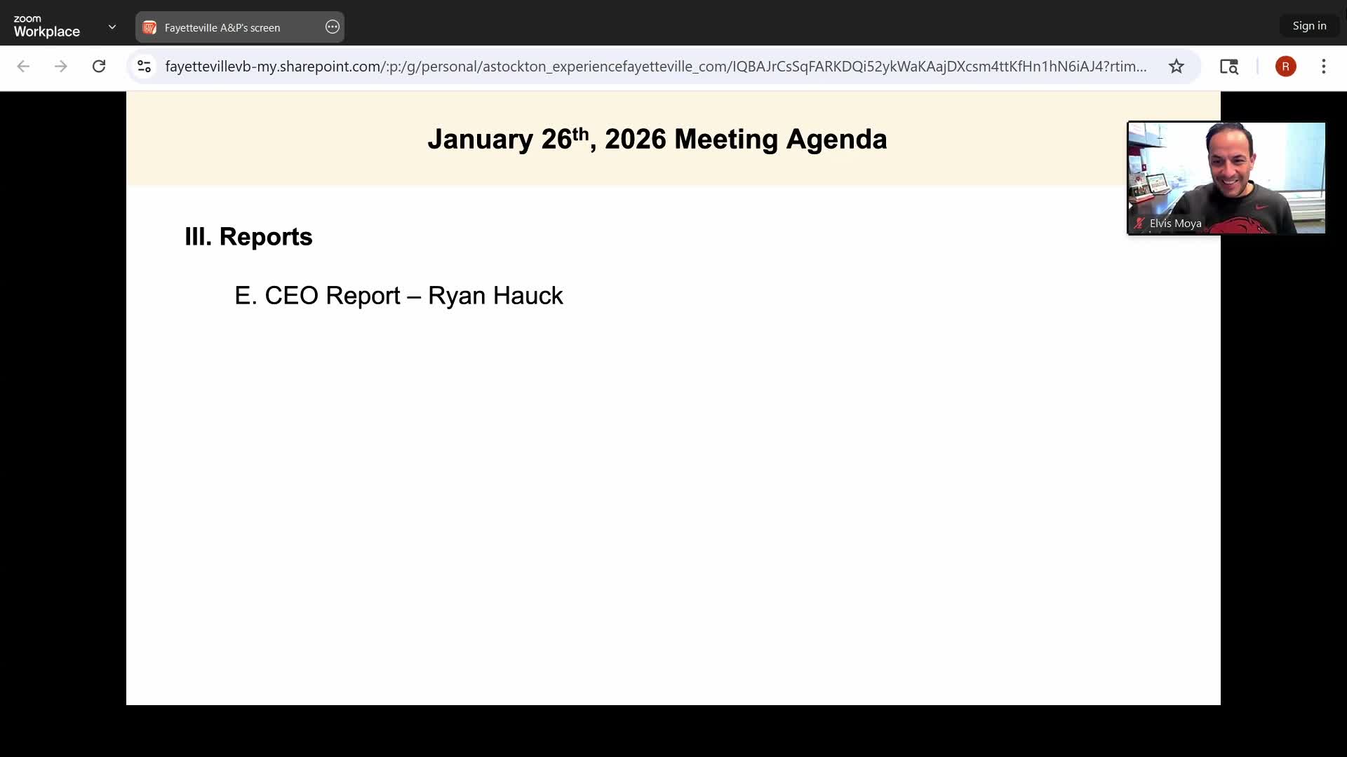 A&P Commission hears stronger year‑end revenue, recognizes finance VP Jennifer Walker as she moves to city role