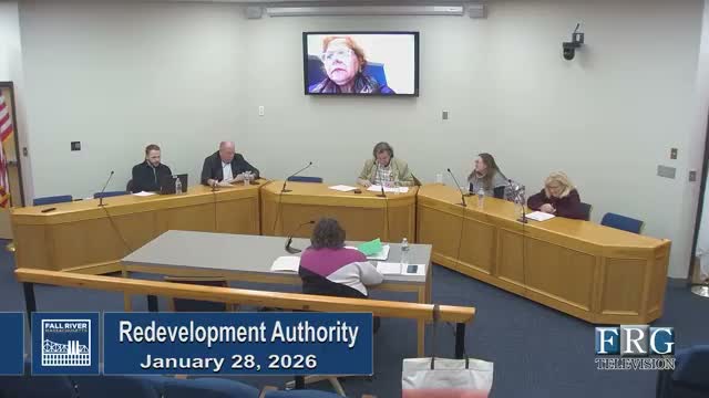 Fall River Redevelopment Authority approves $391,013.50 warrant, OKs $27,000 audit contract