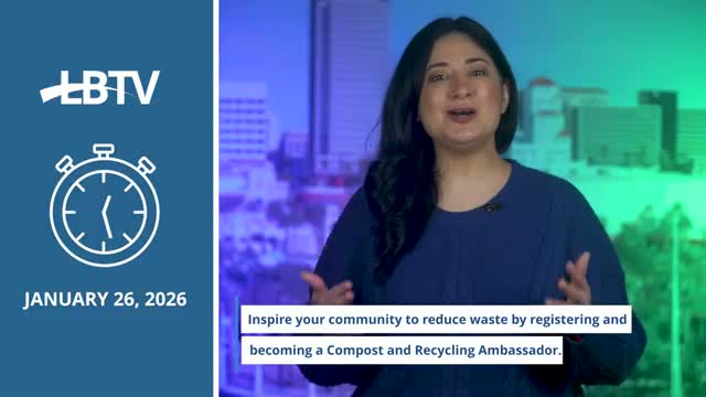 Long Beach opens registration for free Compost and Recycling Ambassador training