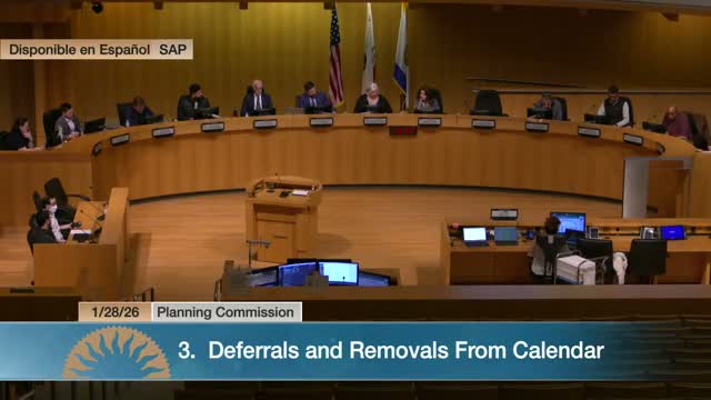 Planning commission defers San Jose Water permit, unanimously approves consent calendar