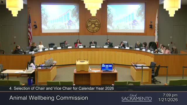 Commission elects McDole (McDowell in some rolls) as chair and Bagley as vice chair for 2026