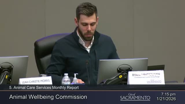 Shelter report shows higher intake, mixed live‑release rates; commissioners debate interim repairs, SOPs and foster policy