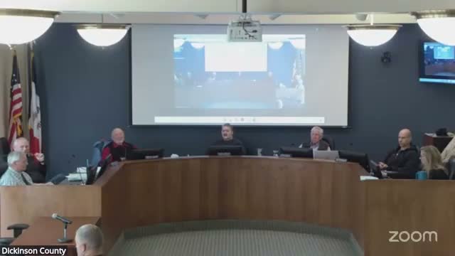 Dickinson County supervisors approve two hires and temporarily change road snow-plow designation