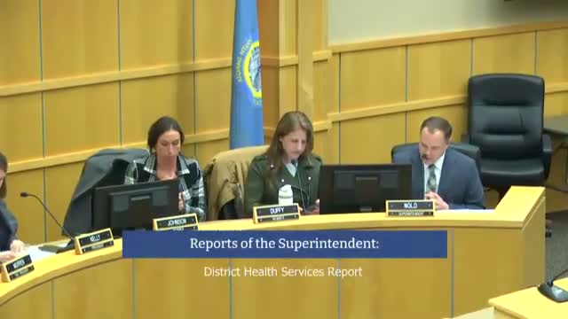 District health services report: nurses’ workload, rising medical needs and a dental‑mobile transition