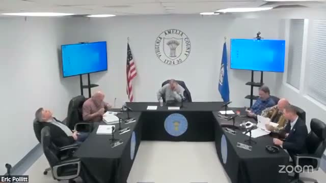 Amelia County meeting returns to open session, members certify FOIA compliance and adjourn