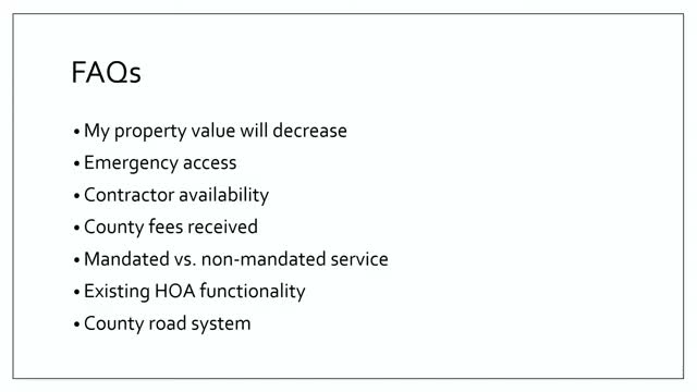 Residents press county on emergency access as SGSD future is debated