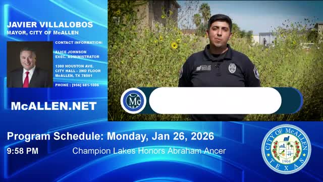 McAllen code enforcement warns of fines and abatement for overgrown lawns; parks department opens Camp McAllen