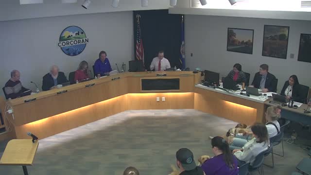 Corcoran council reviews facilities master plan with multi‑year size and cost estimates