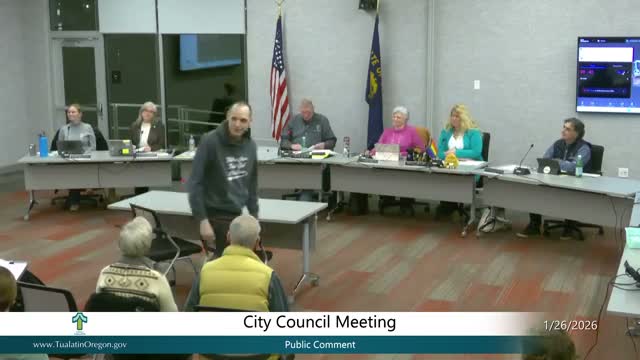 Residents urge Tualatin to seek injunction as PGE installs high‑voltage poles on Stafford Road