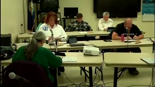 Board votes to enter executive session to discuss pending litigation: Roger Hall v. Letcher County BOE