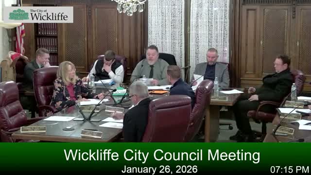Wickliffe finance committee adjusts 2026 budget after state tax repayment notice
