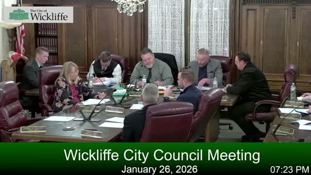 Wickliffe council adopts ordinance updating codified city ordinances