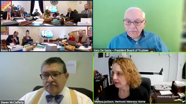 Vermont Veterans Home tells Appropriations Committee it needs funds to staff operations and proceed with $50M renovation