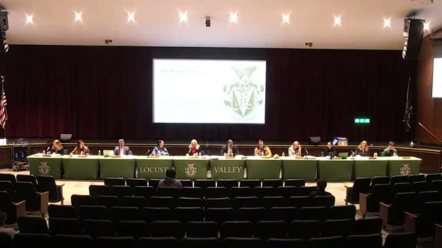 Locust Valley board adopts Version 2 of 2026–27 calendar; trustees unanimously approve start and snow‑day plan