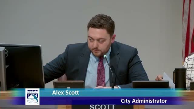 Council briefed on Gonzaga request to vacate Astor right-of-way; city to receive copy of 1993 agreement