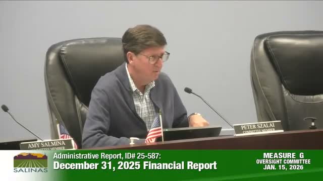 Residents press Salinas oversight panel on proactive code enforcement, policing and rec center spending