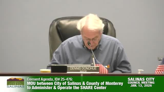 Salinas council hears airport study package, approves enterprise‑funded consulting work