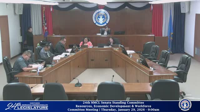 REDW committee adopts fee‑relief bill for Office of the Registrar of Corporations