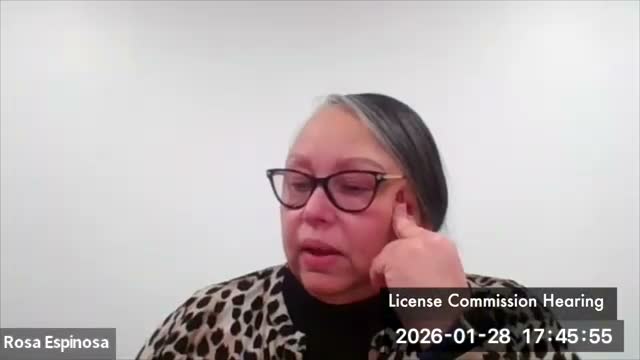 License board signs form finding no seasonal population increase; no seasonal licenses expected