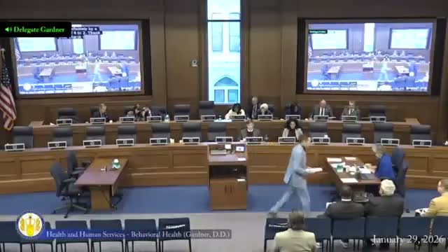 Subcommittee reports several behavioral‑health and related bills; votes and referrals summarized