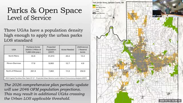 Residents ask commission to study Cougar Cliffs for UGA inclusion; Bigelow Gulch businesses seek conditional-use flexibility