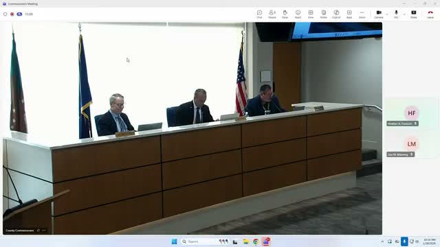 Franklin County commissioners approve routine items, ordinance for bridge right-of-way and several reappointments